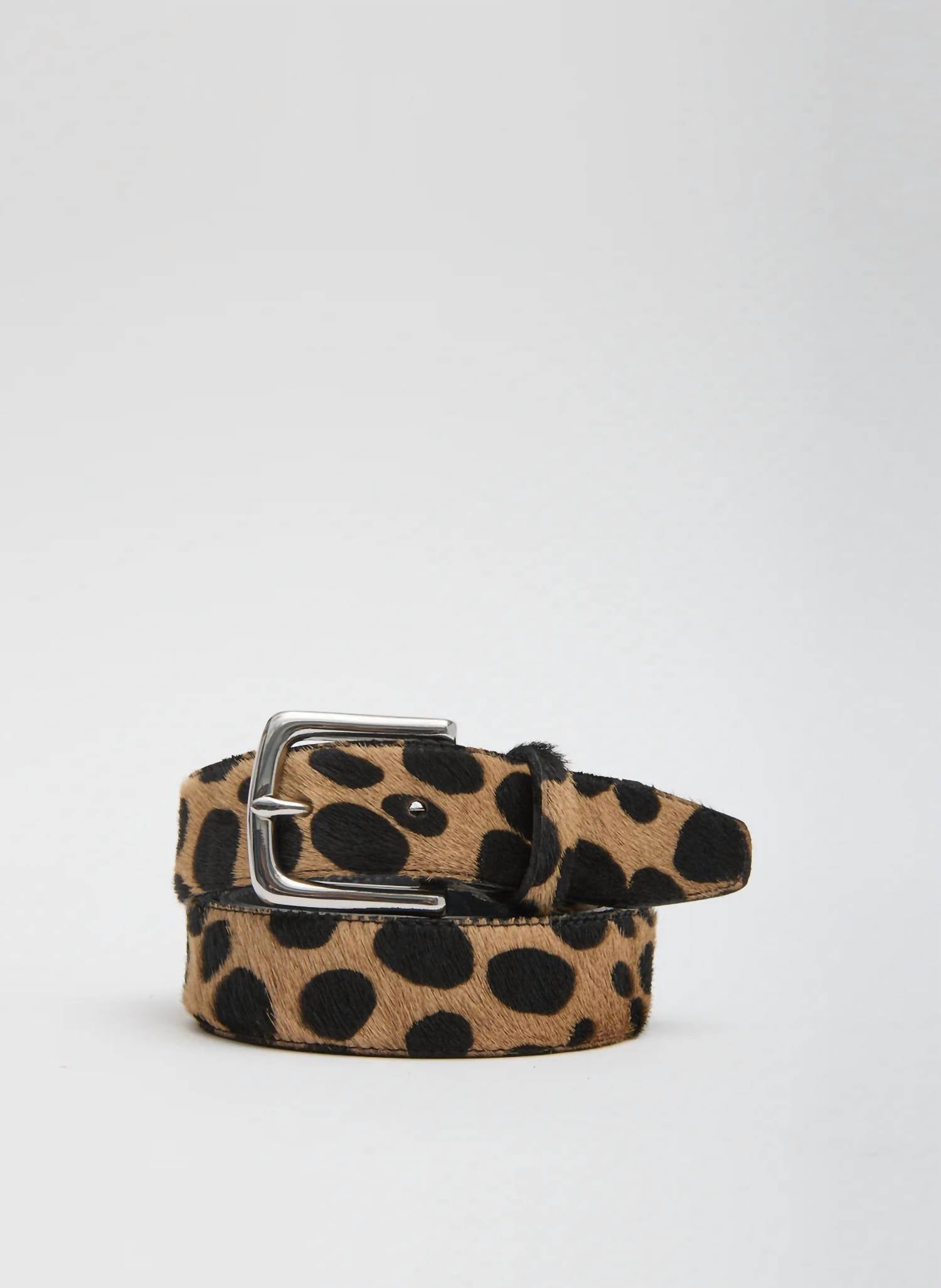 Tibi - Women's Classic Ponyhair Leather Belt