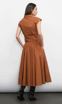 Greylin - Etienne Midi-length Skirt
