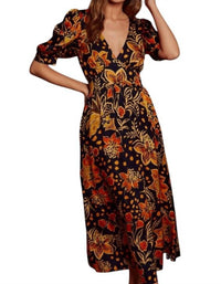 Dress Forum - Heavenly Surplice Slit Maxi Dress