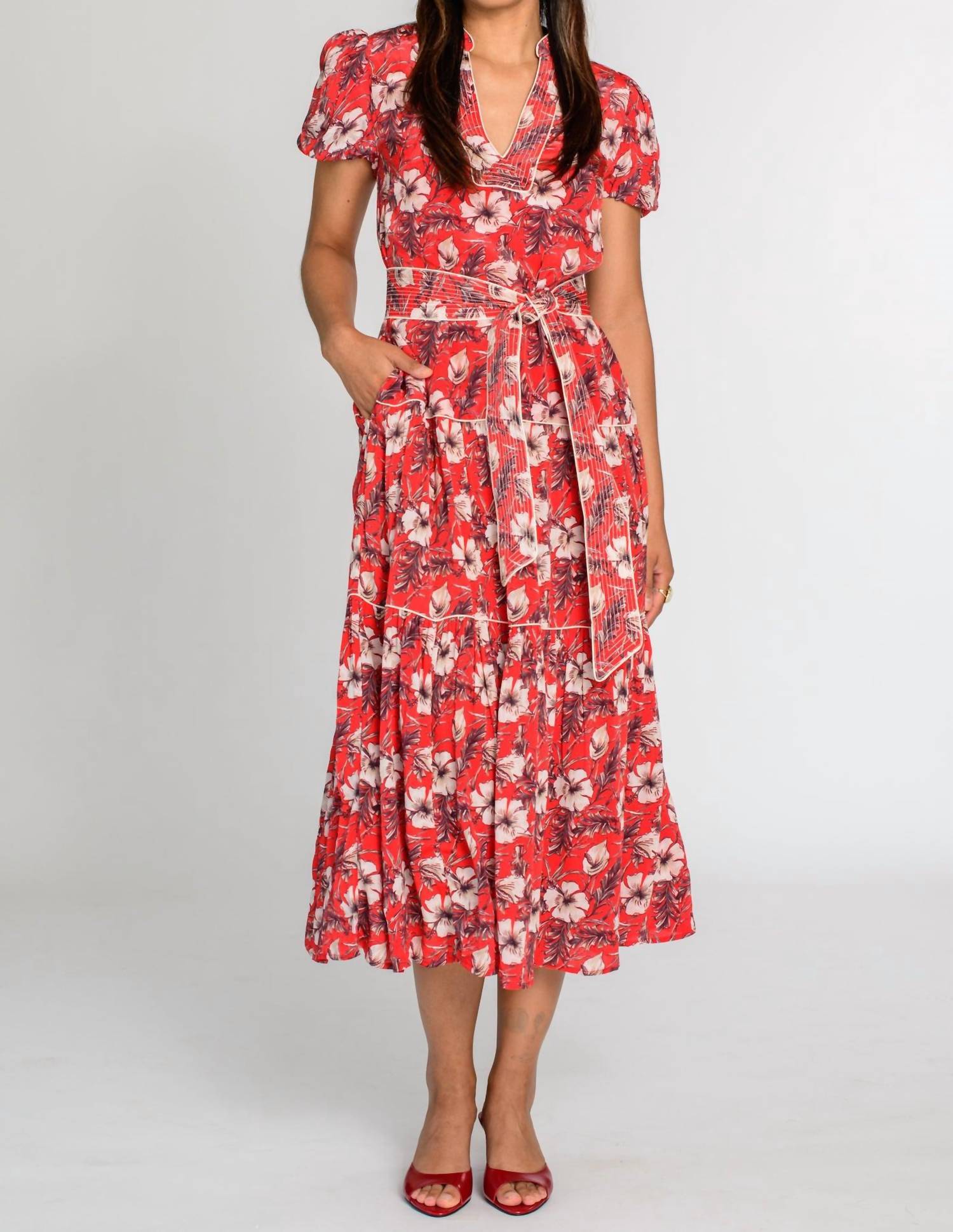 Elizabeth James The Label - Lila Tropicalia Dress