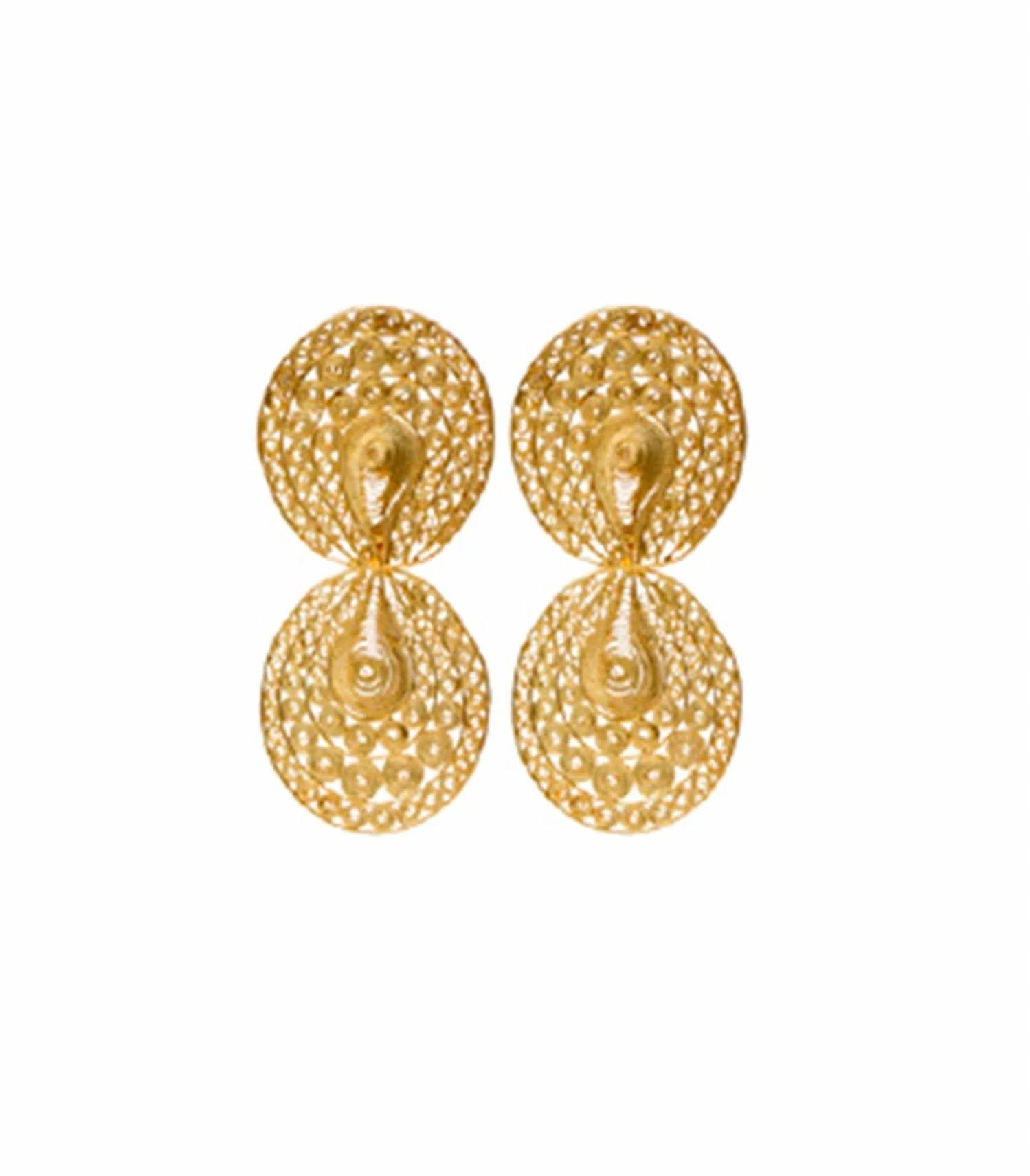 Denise Nader - Women's Fan Earrings
