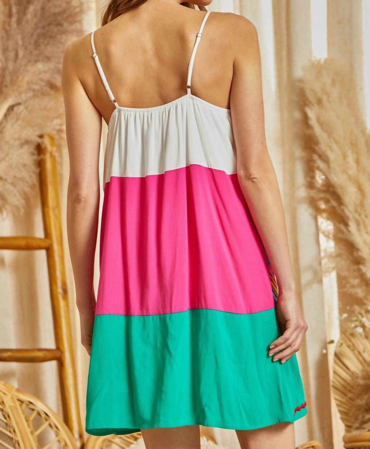 Savannah Jane - Shiny Penny Embroidered Dress