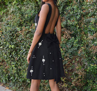 8Apart - Women's Cristal Open Back Mini Dress