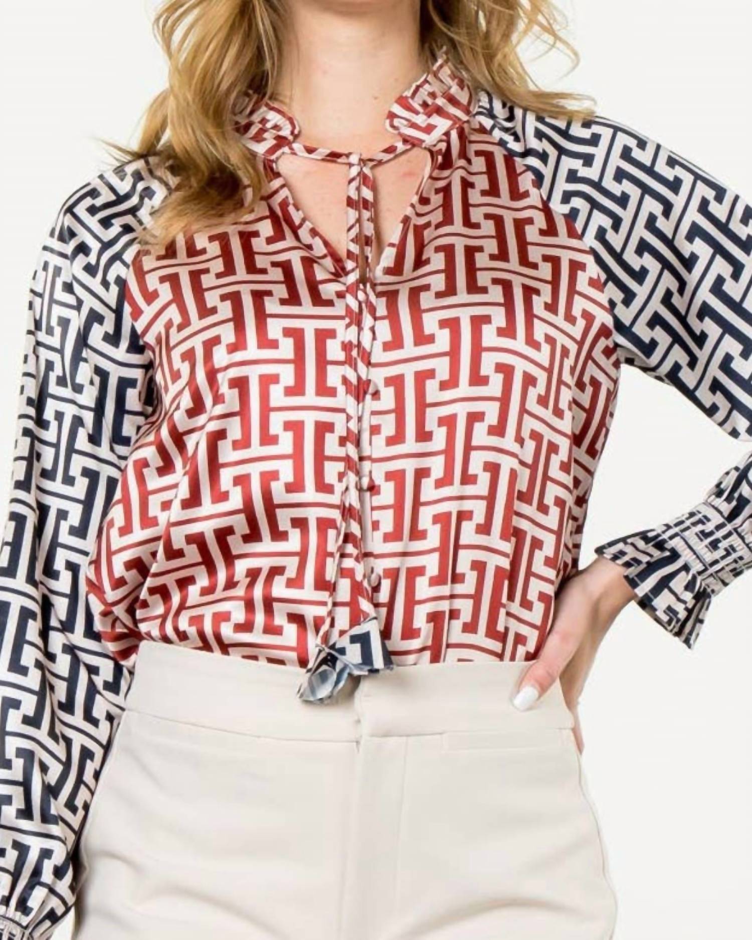 Thml - Labyrinth Long Sleeve Blouse