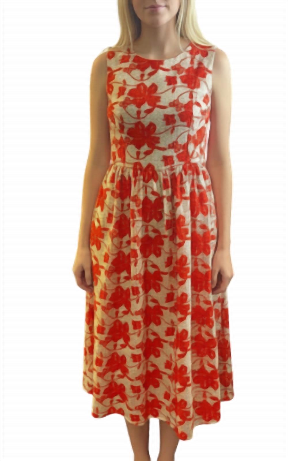 Vince Camuto - Floral Midi Dress