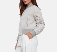 Adroit Atelier - Siara Long Sleeve Bomber Jacket
