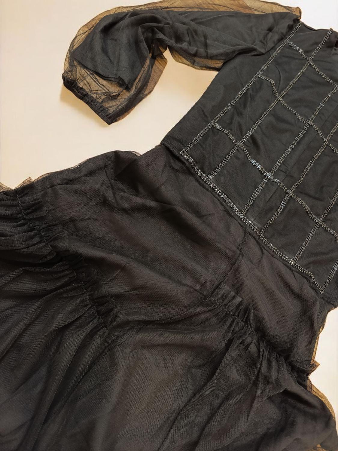 Kathie K - Mesh Gound Dress
