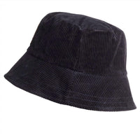 PARAJUMPERS Women's Corduroy Bucket Hat in pencil - women's hat - detail view