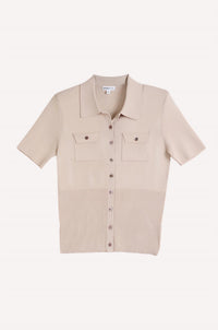 Minnie Rose - Collared Shirt With Pockets