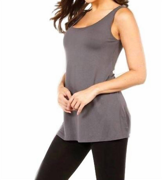 BRA-FRIENDLY TANK TUNIC