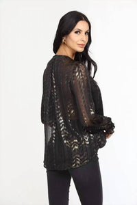 Veronica M - Surplice Blouse
