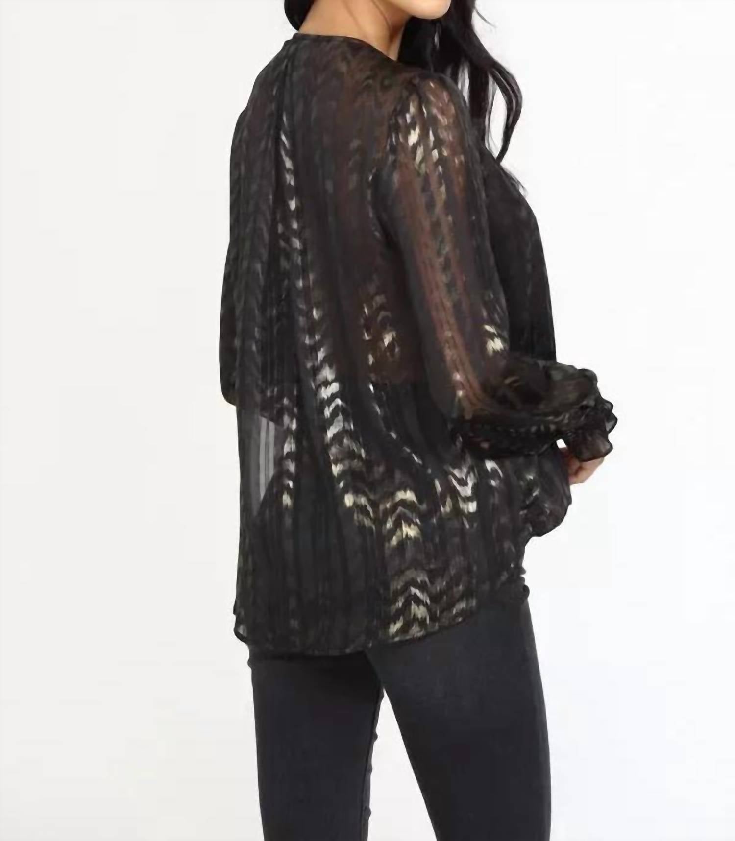Veronica M - Surplice Blouse