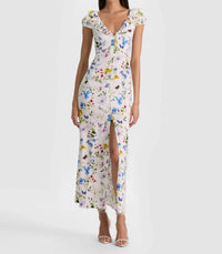 Alice + Olivia - Tara Midi Slip Dress