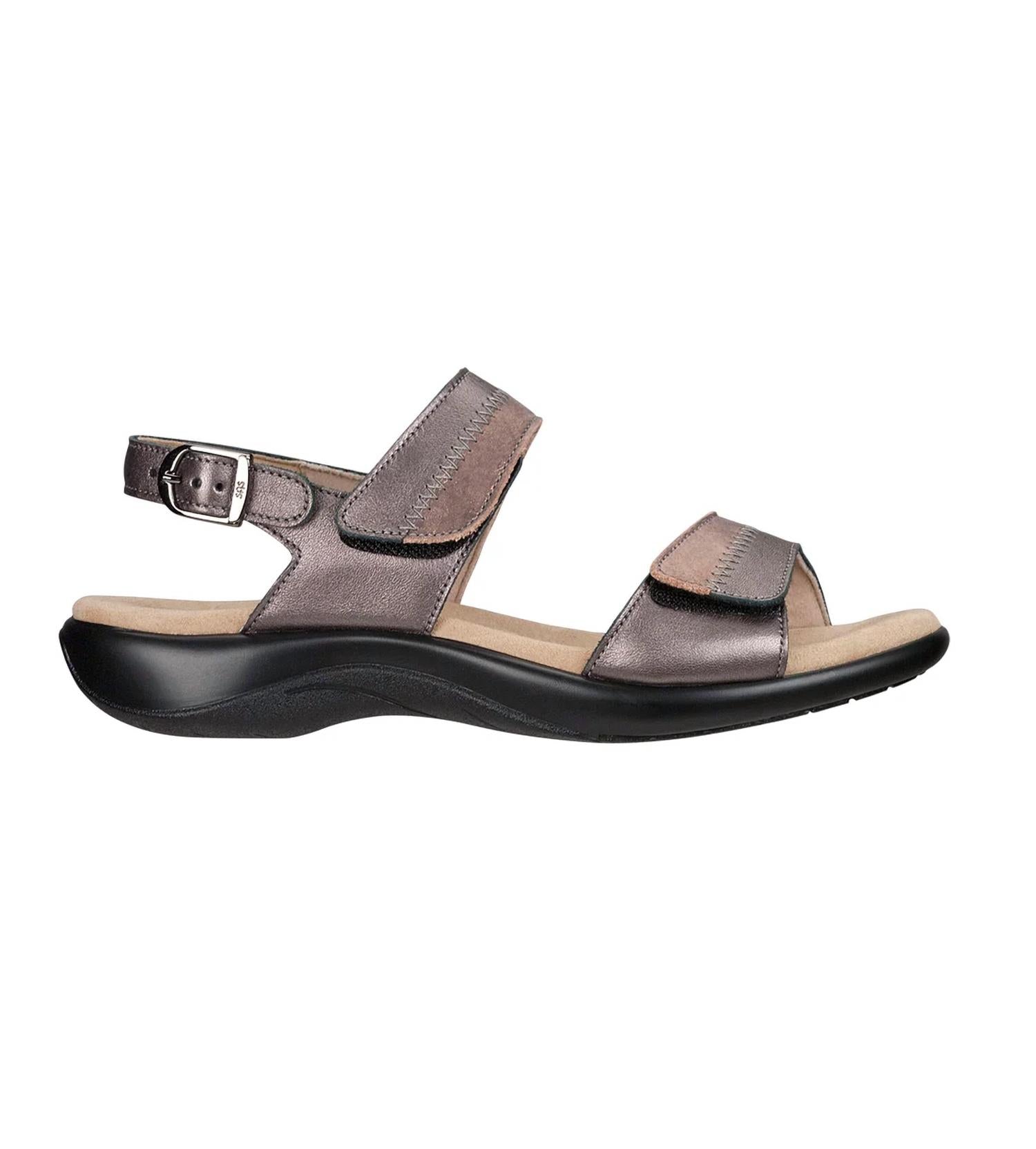 SAS Women's Nudu Heel Strap Sandal in dusk 1 - women's sandal - detail view