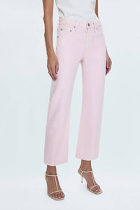 Pistola - Lexi Mid Rise Bowed Straight Jean