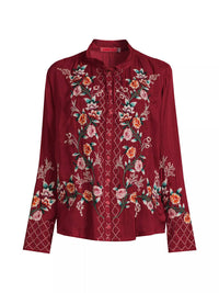 Johnny Was - Fargo Embroidered Blouse