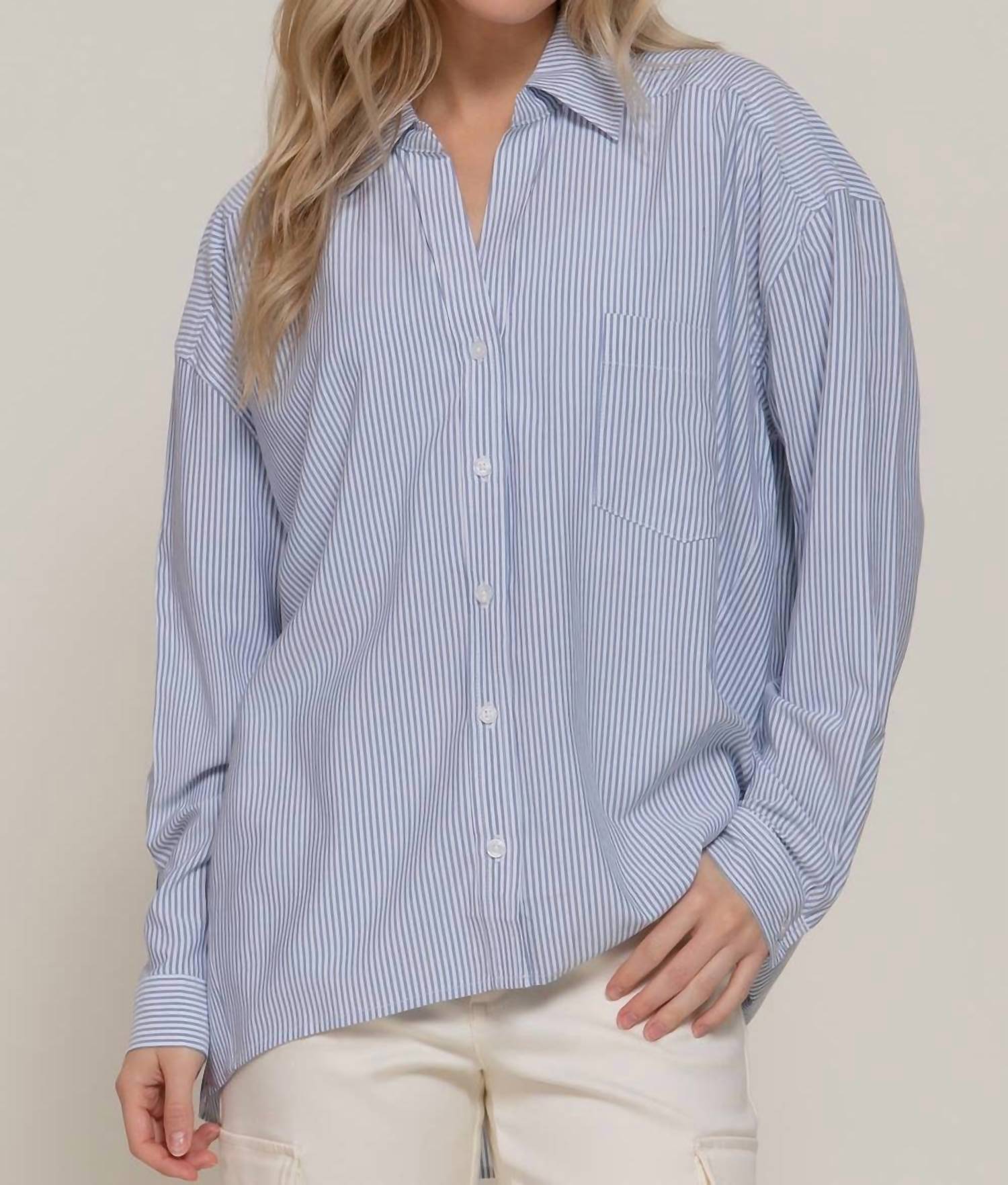 Active Basic - Acadia Long Sleeve Button Down Shirt