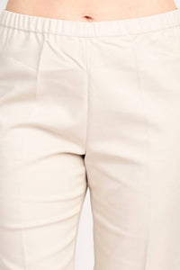 Peace Of Cloth - Regan Crop Flare Stretch Cotton Pant
