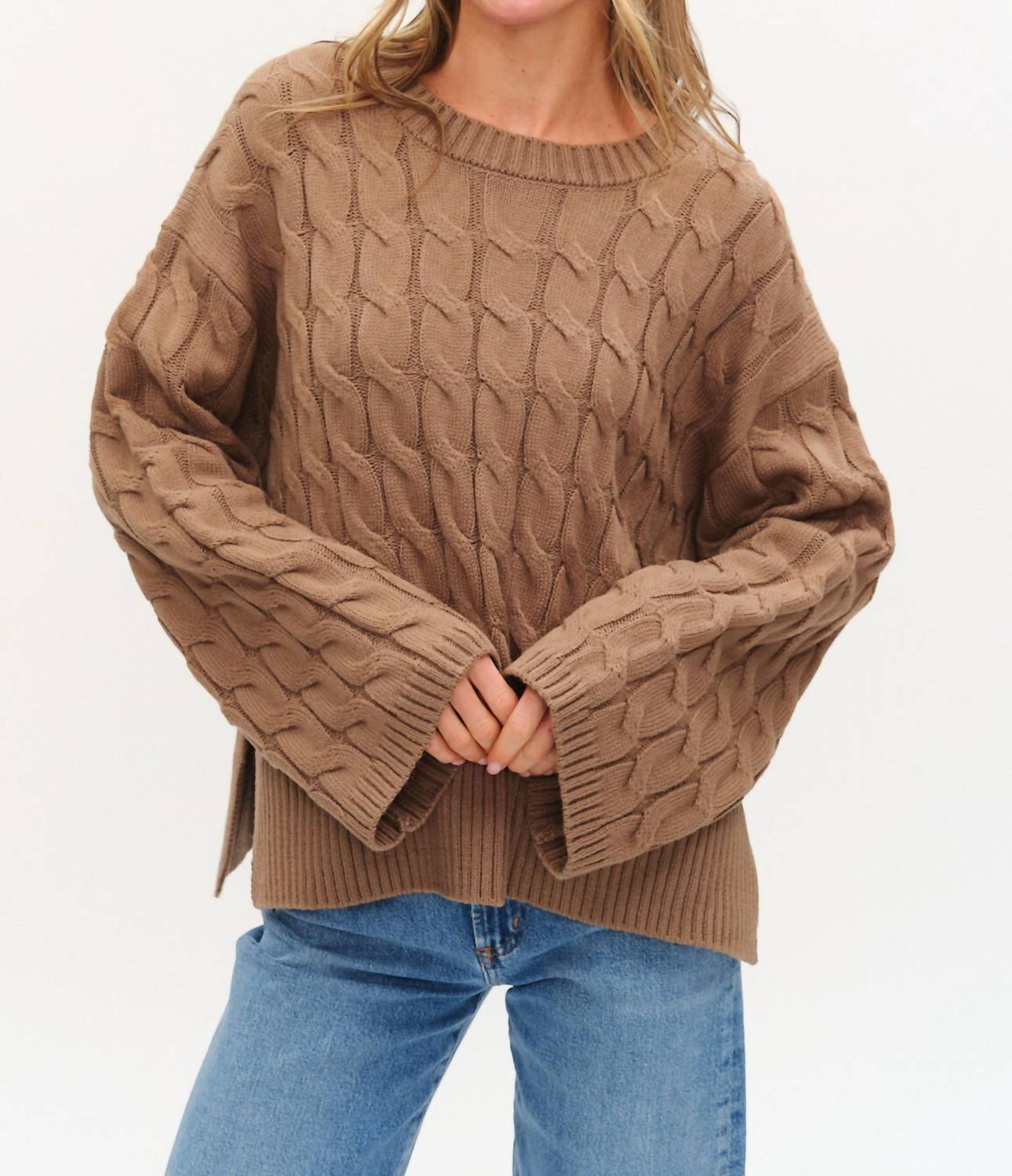 Six/Fifty - Willow Cable Knit Sweater