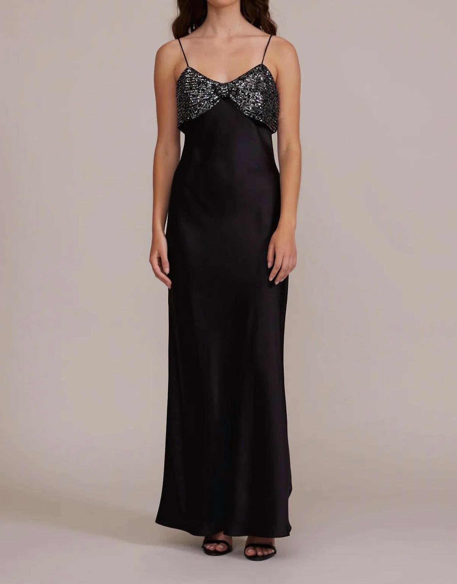 Lucy Paris - Marnie Bow Maxi Dress