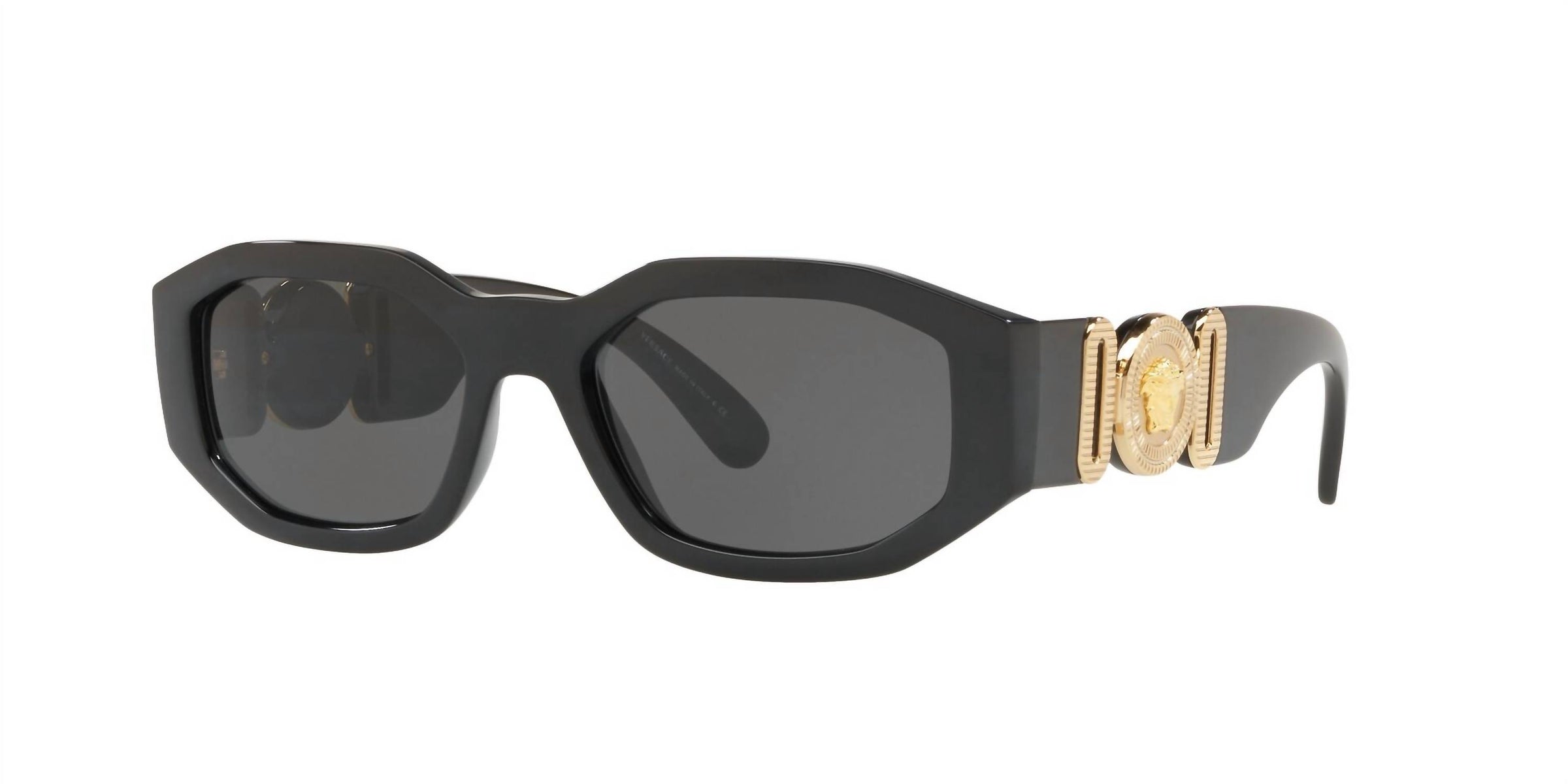 Versace - Full Rim Rectangular Non Polarized Sunglasses 4361 - Gb1 - 87