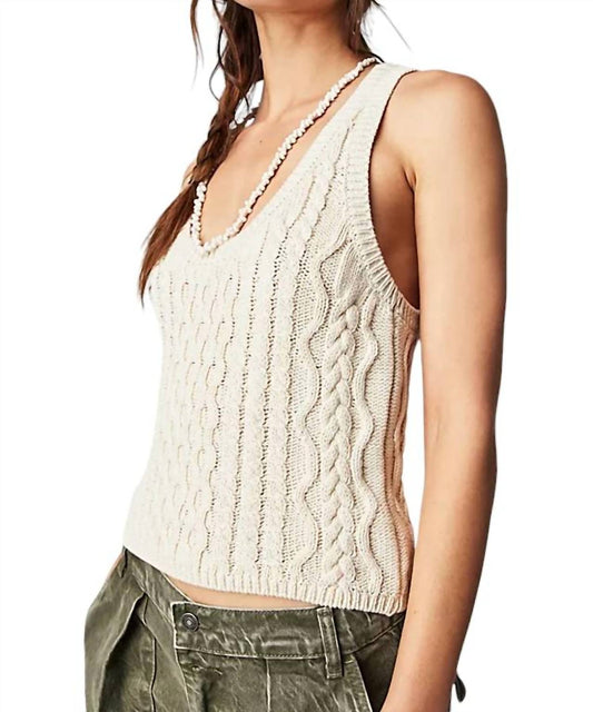 Free People - High Tide Cable Tank Top