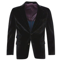 Viyella - Men's London Paisley Velvet Blazer