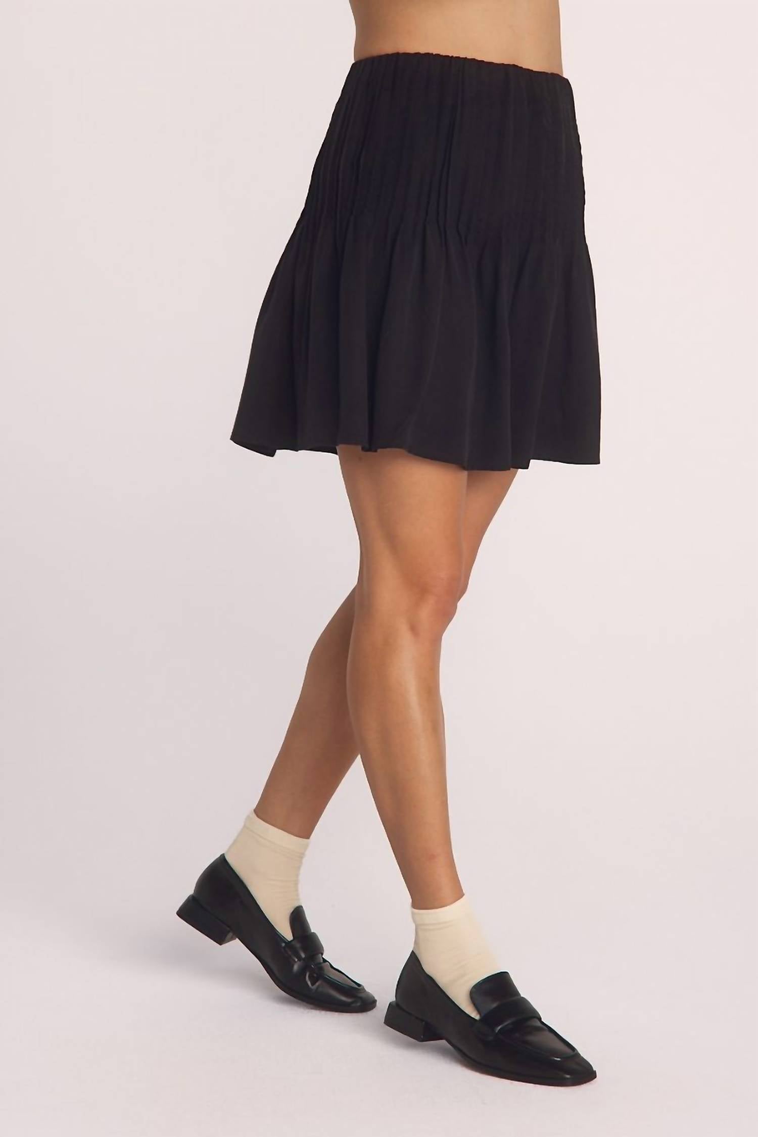 Bella Dahl - Pintuck Mini Skirt