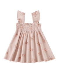 Quincy Mae - Girls Smocked Jersey Dress