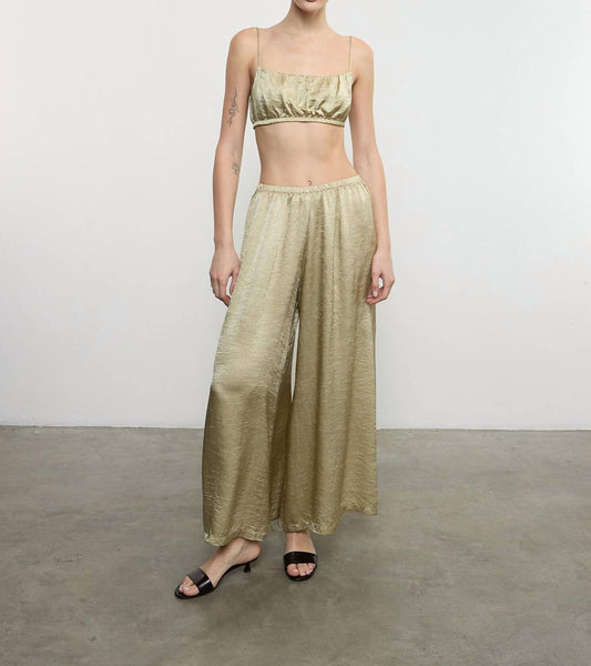 Enza Costa - TEXTURED SATIN BRALETTE