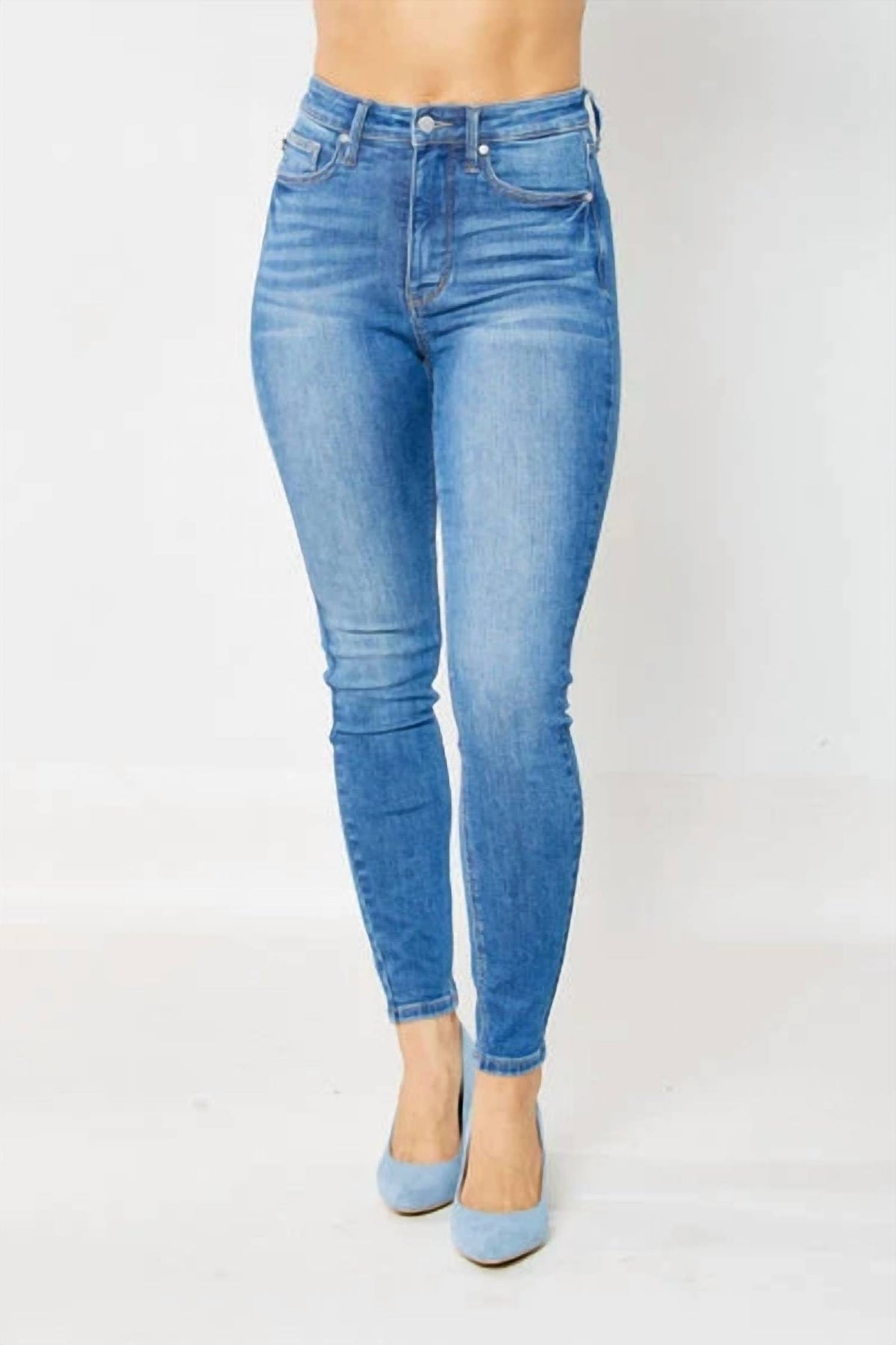 Judy Blue - High Waist Tummy Control Classic Skinny Jeans