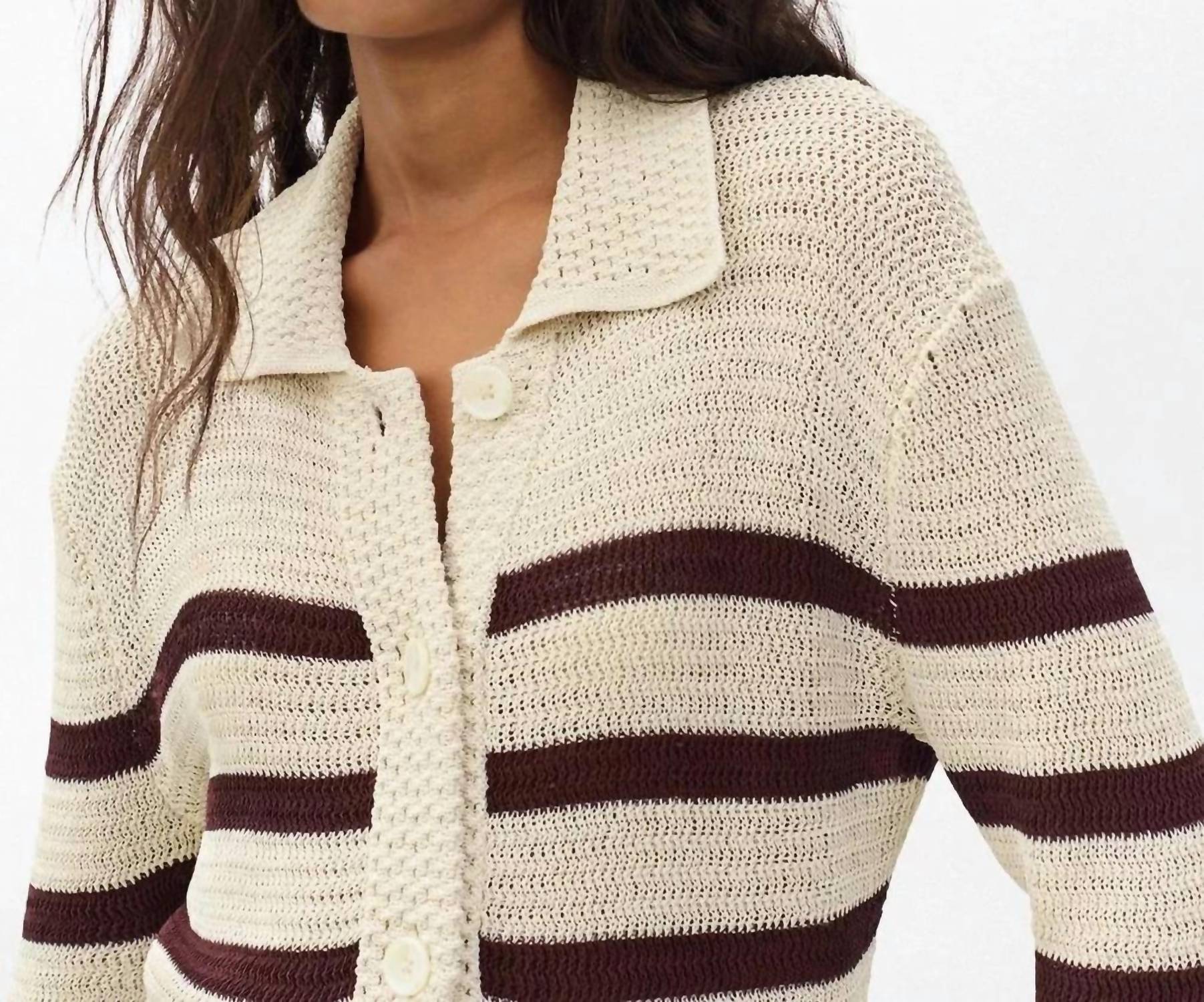 Rag & Bone - Costi Striped Cardigan