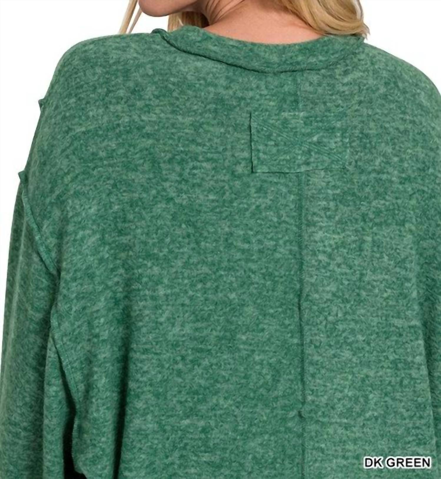 Zenana - Brushed Sweater