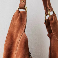 Free People - Women's Roma Suede Tote