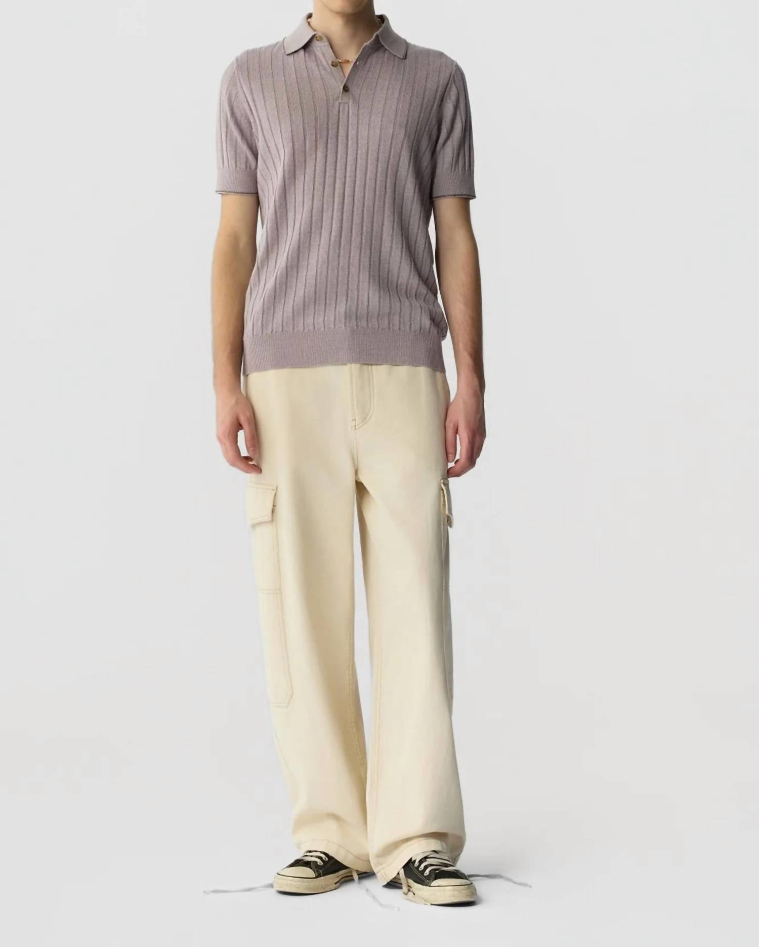 Guest In Residence - Short Sleeve Teddy Polo