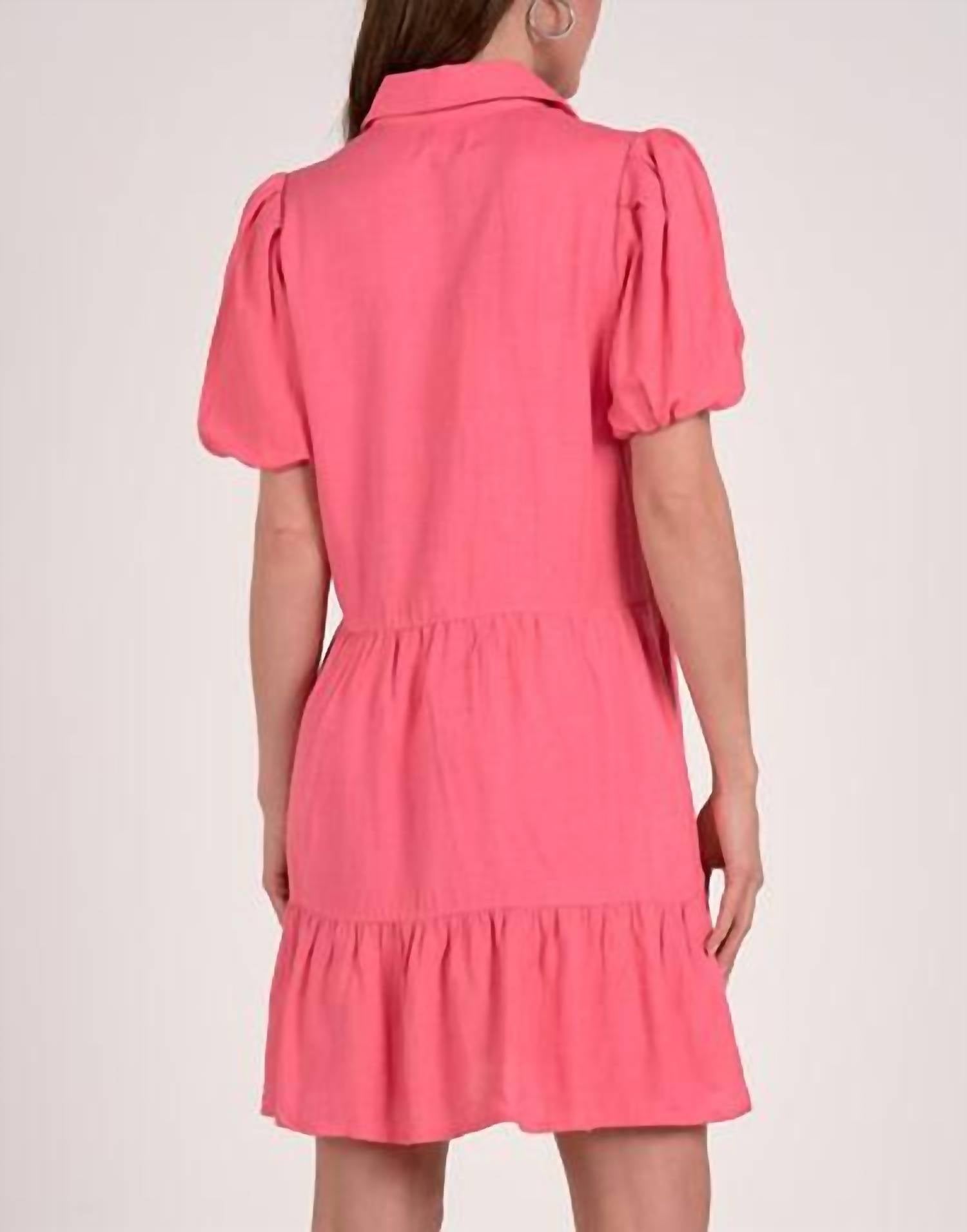 Elan - Clarissa Tiered Short Dress