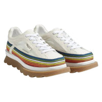 Salvatore Ferragamo - Women's Rainbow Wedge Sneakers