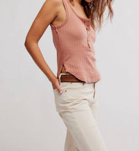 Free People - Bryson Henley Tank Top