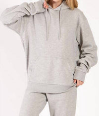Vanilla Monkey - Oversized Fleece Pullover Hoodie