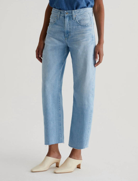 Ag Jeans - Hattie High-rise Barrel Crop Jeans