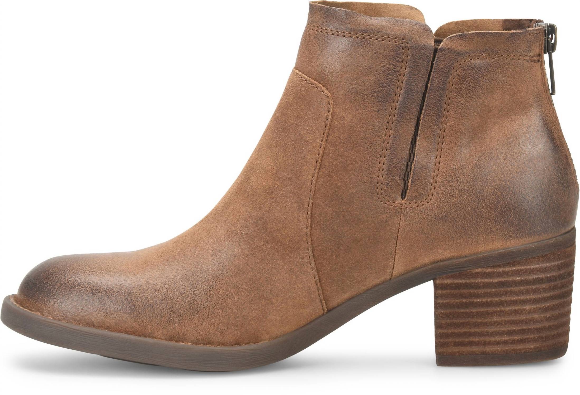 Born Women's Reece Boot in light brown saraceno - women's shoe - alternate view