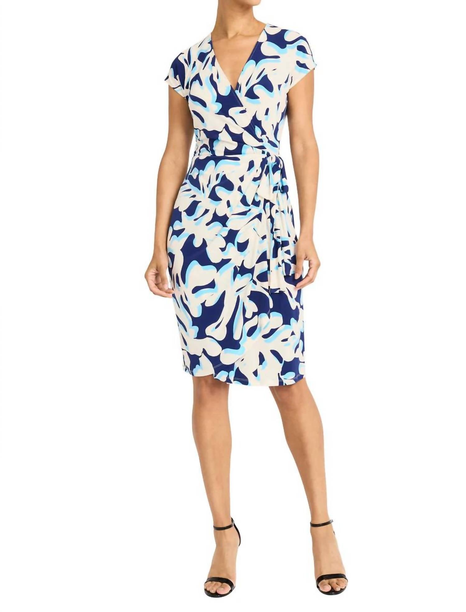 Maggy London - Ellison Abstract Stems Dress