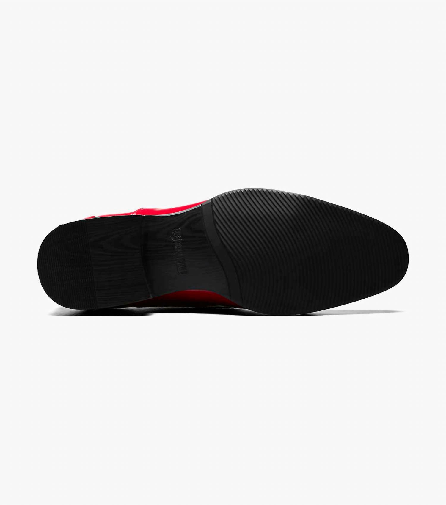 STACY ADAMS Men's Gala Cap Toe Oxfords in red - men's shoe - view 4