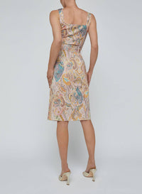 L'Agence - Idy Button Front Midi Tank Dress