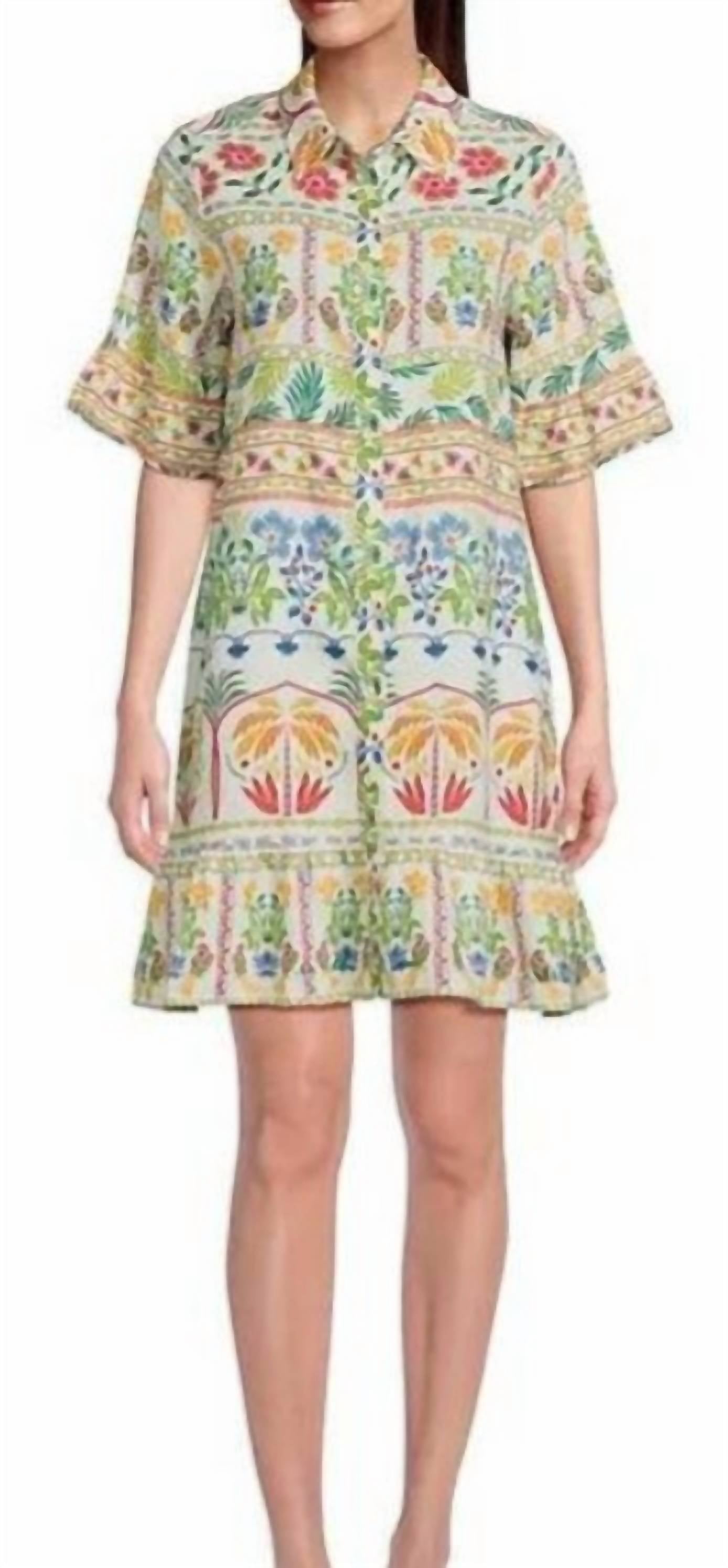 Johnny Was - Ruffle Flounce Dress
