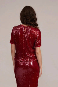 Lucy Paris - Sequined Top