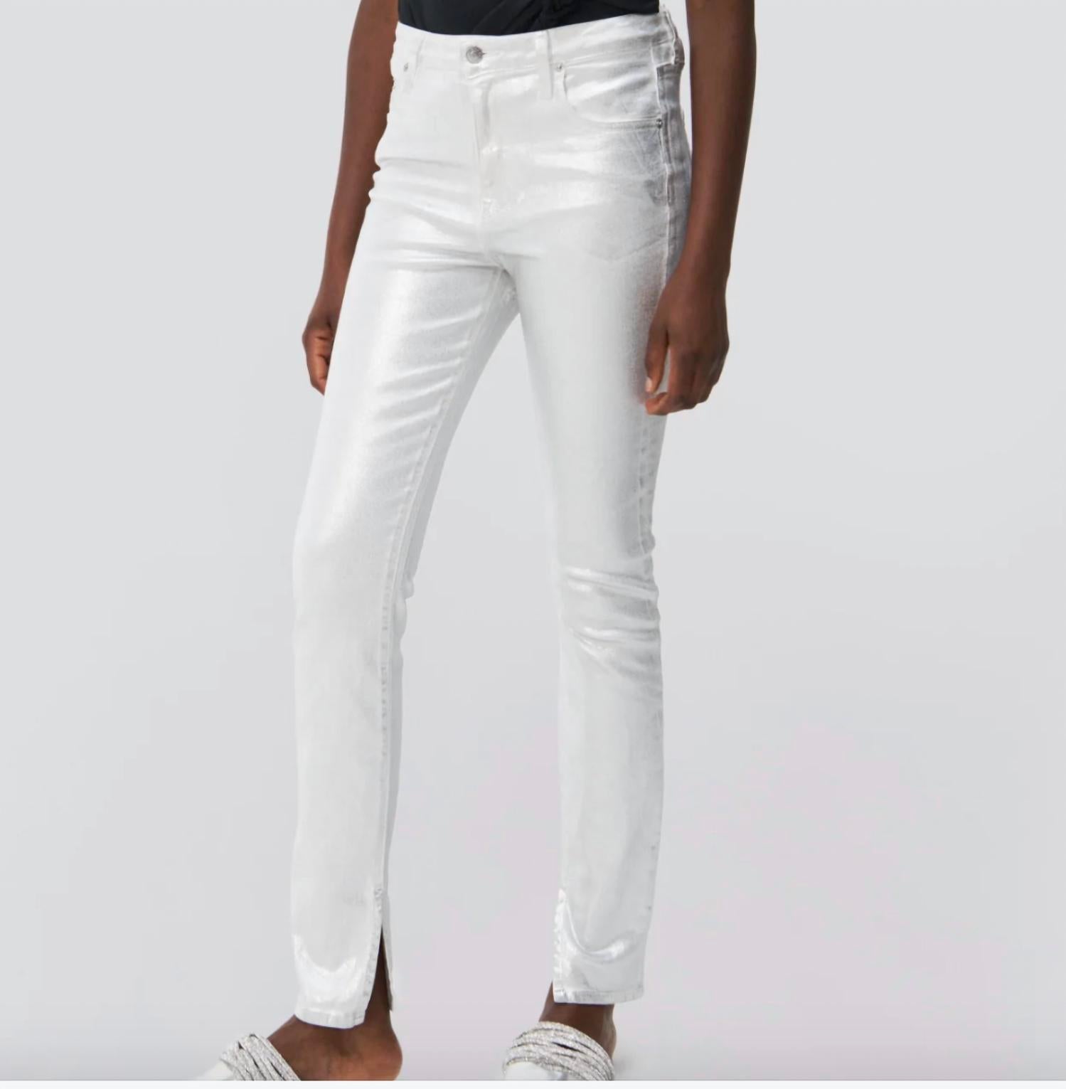 Rae High Rise Coated Jeans