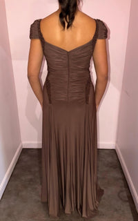 Mignon - Beaded Jersey Gown
