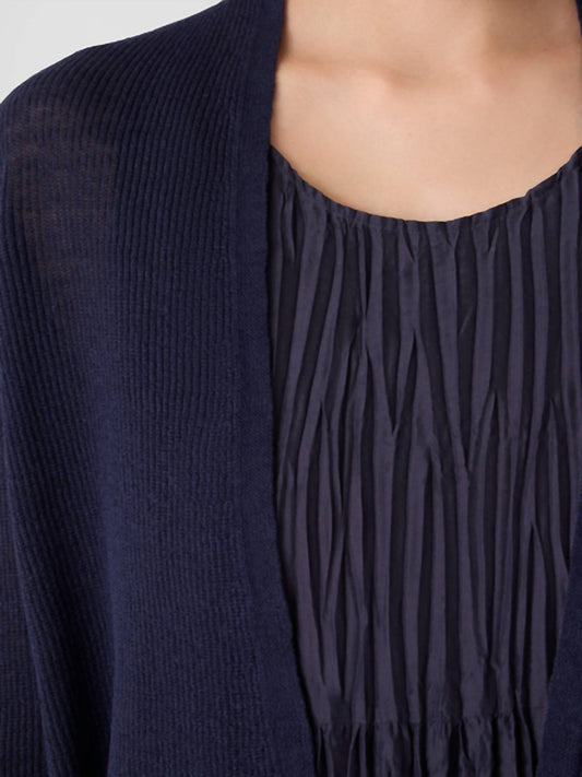 Eileen Fisher - Organic Linen Cotton Cropped Cardigan