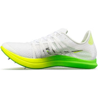 SAUCONY Women's Terminal Vt Spike Shoes in white slime - women's shoe - detail view